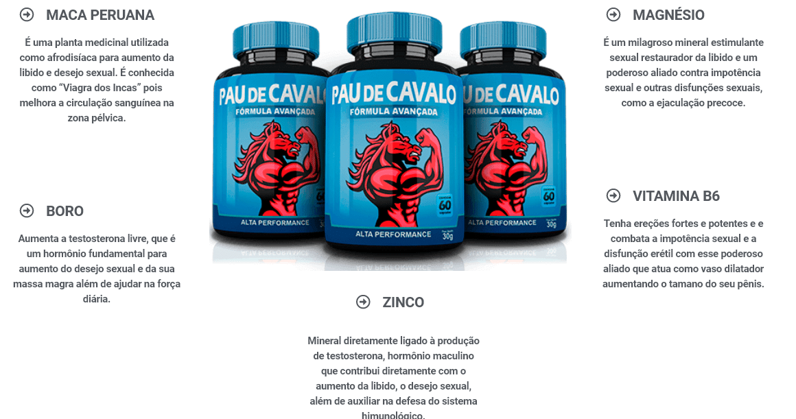 Super Cavalo funciona? 60 Cápsulas Estimulante Masculino Super Cavalo Capsulas 3 pau de cavalo é bom