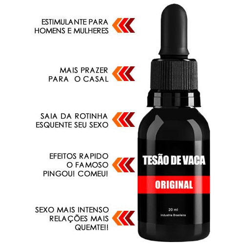 Tesão de Vaca funciona? Como tomar e como Usar Tesão de vaca 2 tesão de vaca